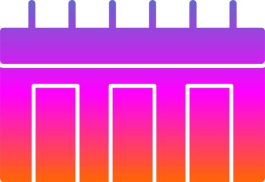 inşaat yapı ikonu pürüzsüz bir şekilde