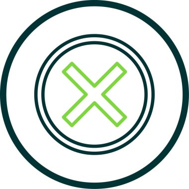 Haç. Web simgesi basit illüstrasyon