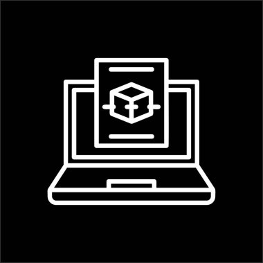 Seo ve pazarlama ikonunun vektör tasarımı. Web için grafik, seo ve modern stok sembolü.