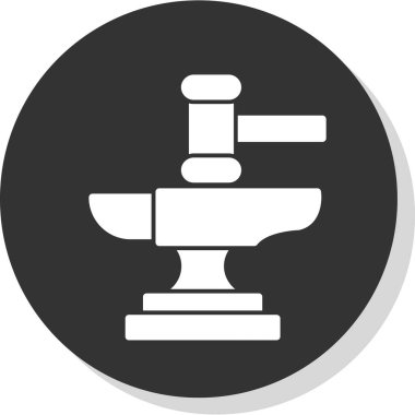 Modern simge sembolünün vektör illüstrasyonu