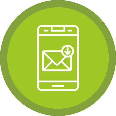 Modern b 'nin vektör illüstrasyonu eksik simgesi