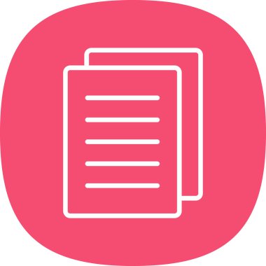 Web vektör illüstrasyonunu listele 