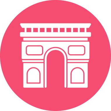 Kemer. Web simgesi basit tasarım