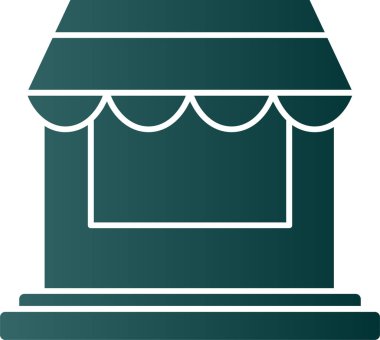 Basit depolama simgesi, vektör illüstrasyon tasarımı