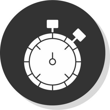 Kronometre simgesi çizimi 