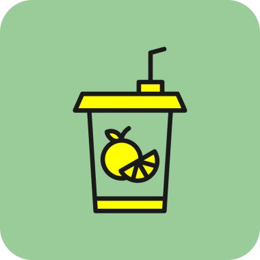 içki web simgesi vektör illüstrasyonu