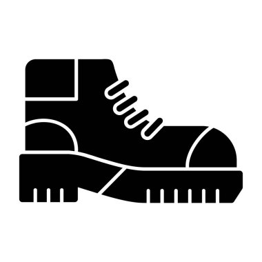 Yürüyüş çizimi simgesi, vektör illüstrasyonu