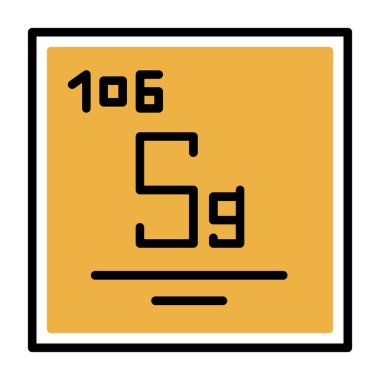 kimyasal vektör düz renk simgesi
