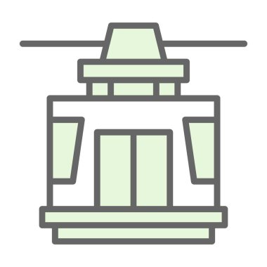 Fırça simgesi vektör illüstrasyonunu boya