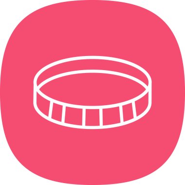 Modern b 'nin vektör illüstrasyonu eksik simgesi