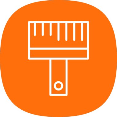 Tarak simge vektör çizim