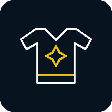 t-shirt simgesi, vektör illüstrasyonu basit tasarım