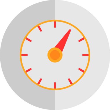 hız test simgesi vektör çizimi 