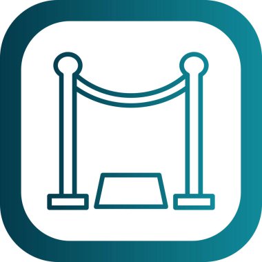 Köprü simgesi, vektör çizimi