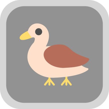 Eğil. Web simgesi basit illüstrasyon 