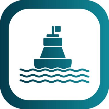 Simge vektör çizim şamandıra 