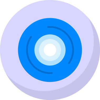 CD mi? Web simgesi basit illüstrasyon