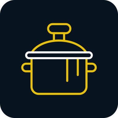 Tencerenin vektör illüstrasyonu