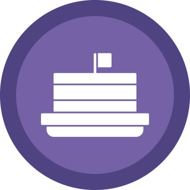 kek ikonu vektör illüstrasyonu