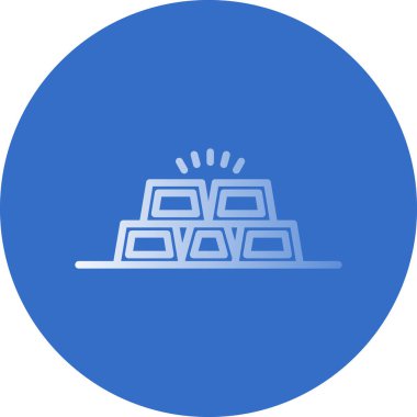 Modern b 'nin vektör illüstrasyonu eksik simgesi