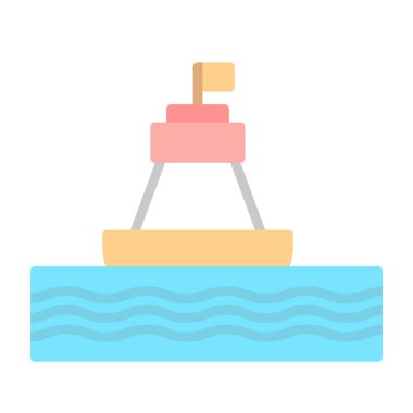 Simge vektör çizim şamandıra 