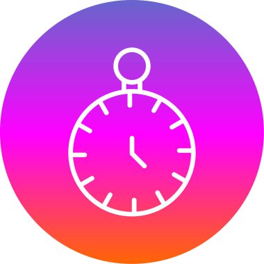 zaman, saat vektör simgesi, illüstrasyon 