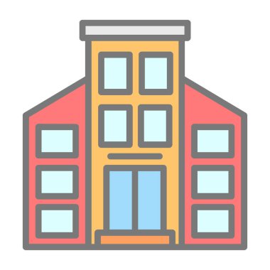 Daire. Web simgesi basit illüstrasyon