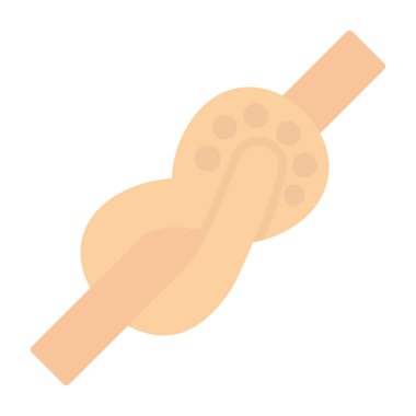 ipe düğüm simgesi. vektör çizim