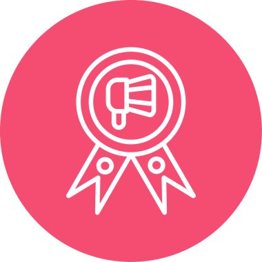 ödül rozeti simgesi vektör illüstrasyon