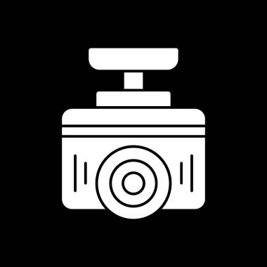 Kamera. Web simgesi basit illüstrasyon