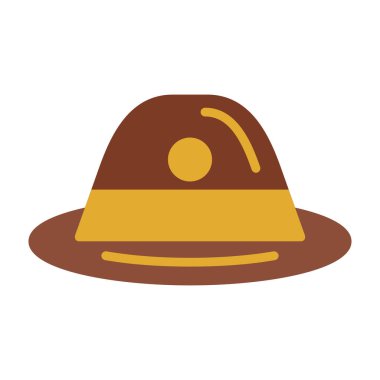 izole şapka simgesi tasarımı