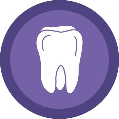 Diş simgesi, vektör illüstrasyon degisn