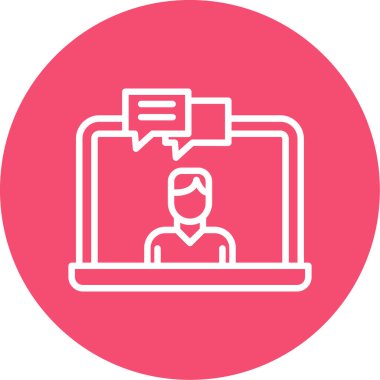 seo modern simgesinin vektör illüstrasyonu