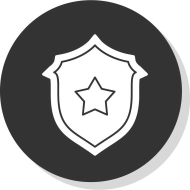 yıldız simgesi vektör illüstrasyonu