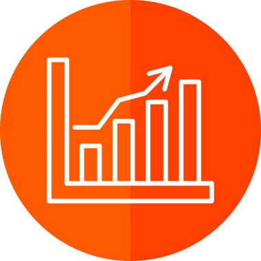 İş ve modern simgenin vektör illüstrasyonu