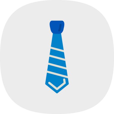 Kravat. Web simgesi basit tasarım