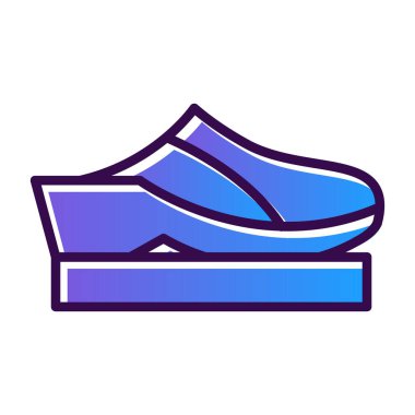 Su dalgası ikon vektörü. İzometrik çizgi işareti. renk kontur sembolü resimlemesi