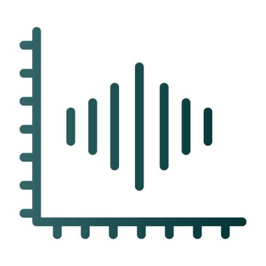 eşitleyici ses dalgası ikonu vektör illüstrasyon tasarımı