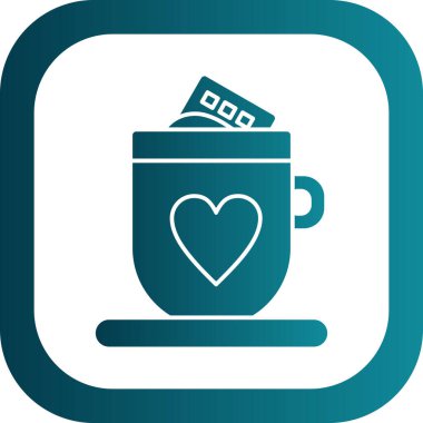 Kalpli bir fincan kahve.