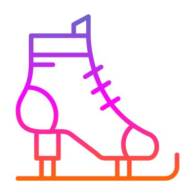 ayakkabı web simgesi basit tasarım