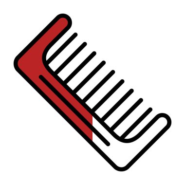 Tarak. Web simgesi basit illüstrasyon 