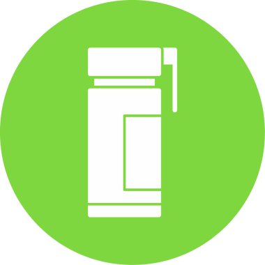 Şişe simgesinin vektör illüstrasyonu 