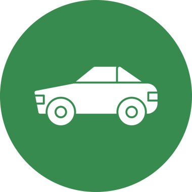 araba simgesi vektör illüstrasyonu