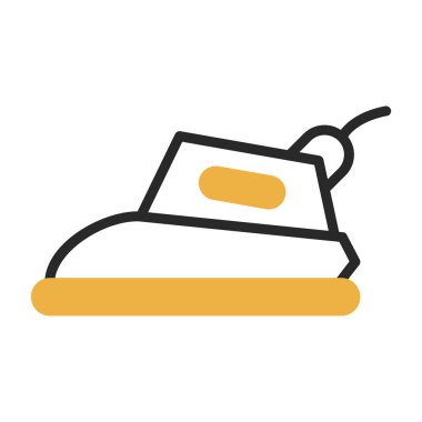 Ütü. Web simgesi basit illüstrasyon 