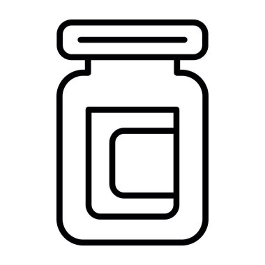 hap vektör simgesi, özet tasarımı