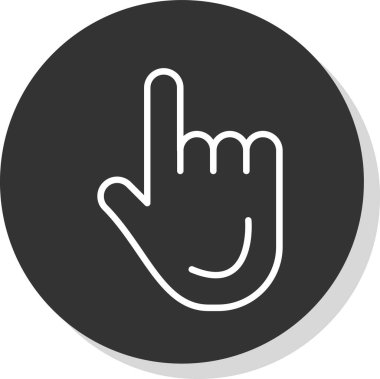 El işaretçisi. Web simgesi
