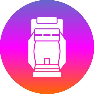 Modern simgenin vektör illüstrasyonu