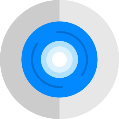 CD mi? Web simgesi basit illüstrasyon