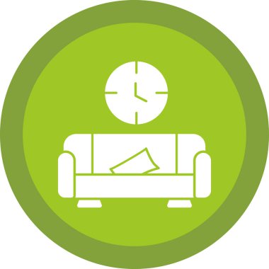 ofis koltuğu vektör çizim