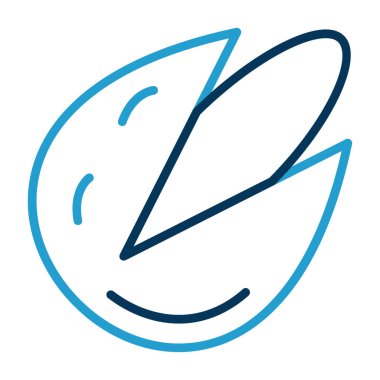 Fıstıklı fıstık. Web simgesi basit illüstrasyon 